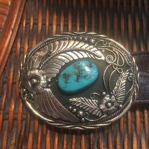 Western style buckle and belt